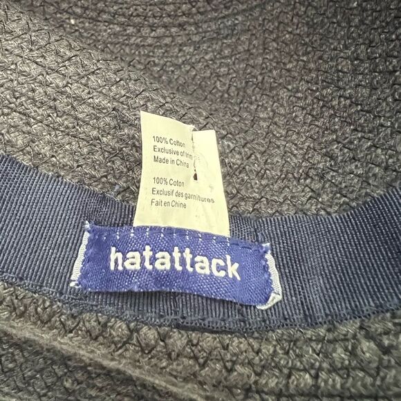 Hat Attack Navy Woven Cotton Hat main image 5